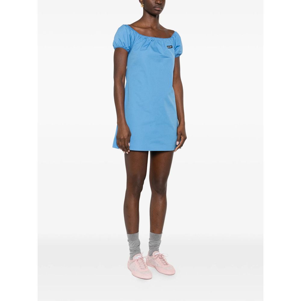 Miu Miu Miu Miu BLUE Dresses - Day Dresses Size S / US 4 / IT 40 - 3 Thumbnail