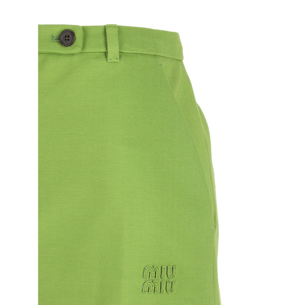 Miu Miu Miu Miu GREEN Skirts - Straight Skirts Size 26" / US 2 / IT 38 - 4 Thumbnail