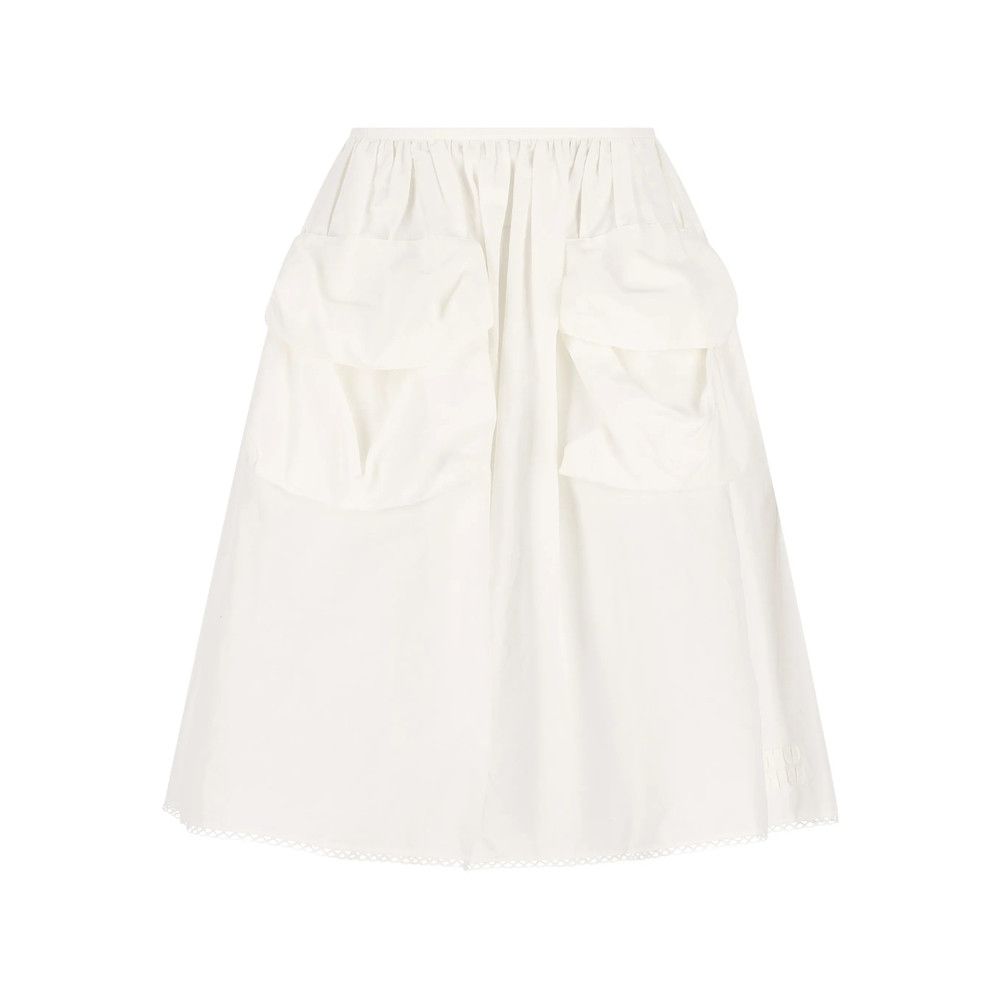 Miu Miu Miu Miu WHITE Skirts - Full Skirts Size 27" / US 4 / IT 40 - 3 Thumbnail
