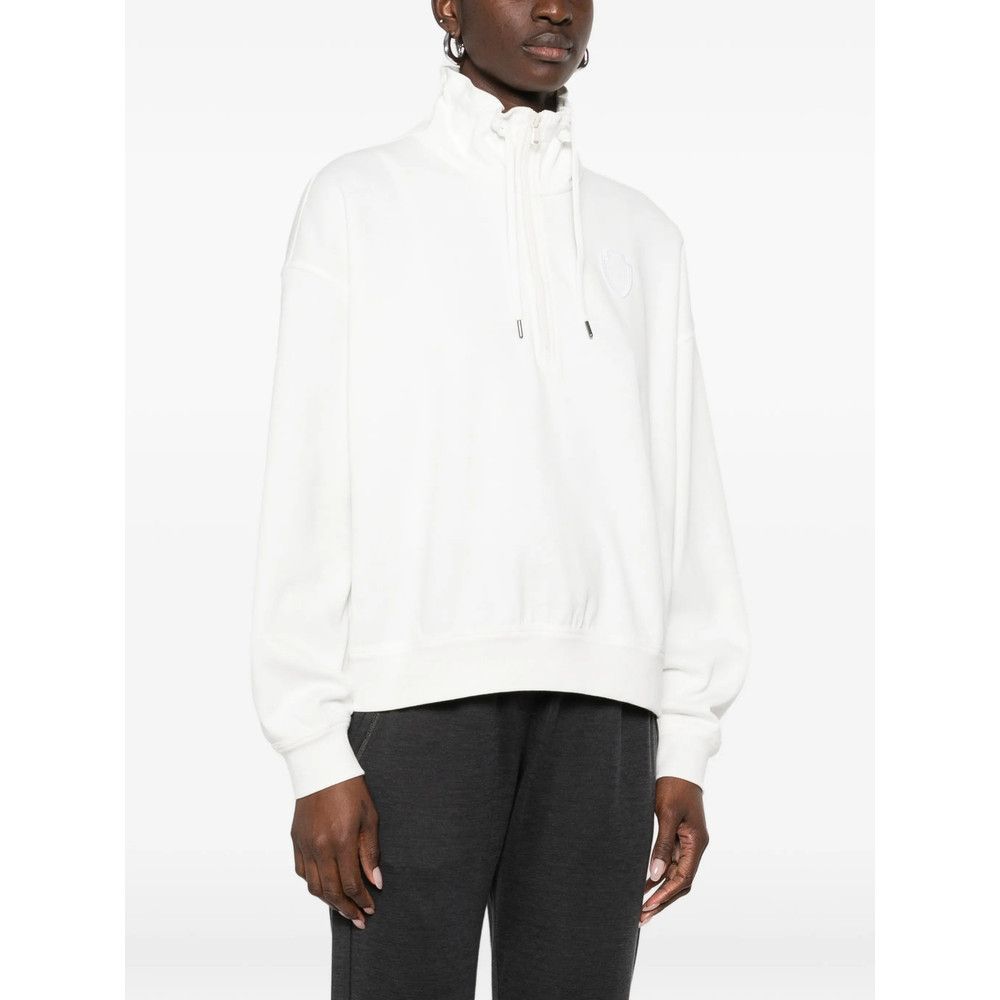 Brunello Cucinelli Brunello Cucinelli WHITE Tops - Sweatshirts Size L / US 10 / IT 46 - 5 Thumbnail