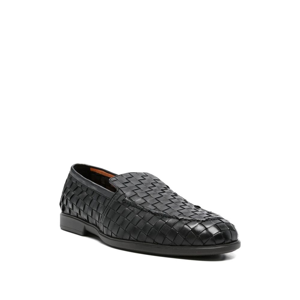 Santoni Santoni BLACK Loafers Size US 8 / EU 41 - 2 Thumbnail