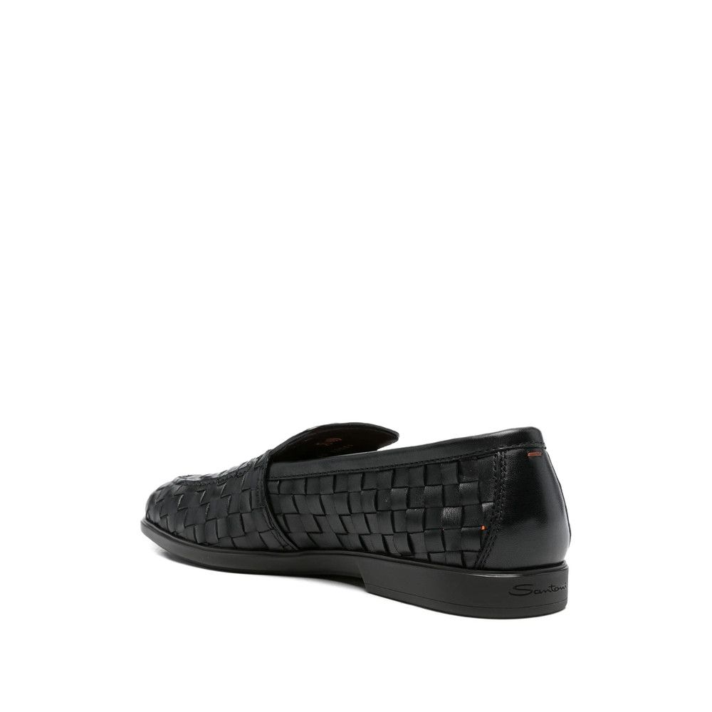 Santoni Santoni BLACK Loafers Size US 9 / EU 42 - 3 Thumbnail