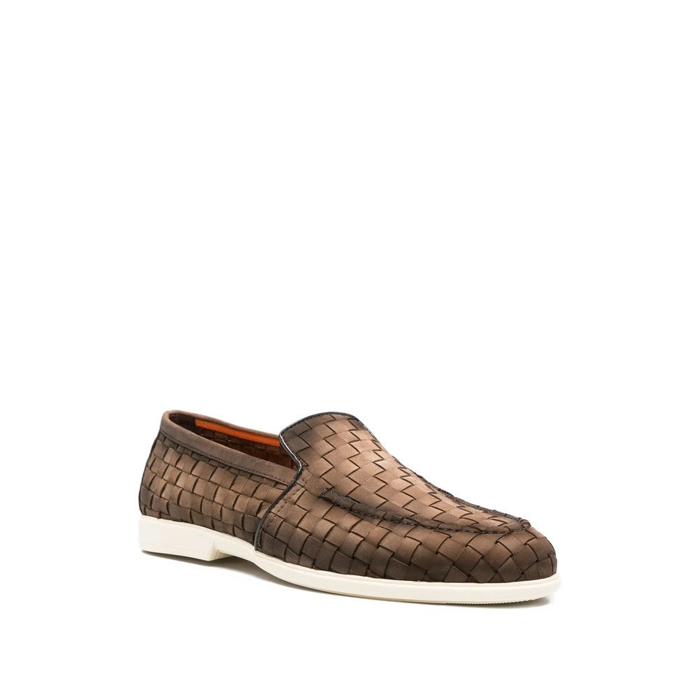 Santoni Santoni BROWN Loafers Size US 10.5 / EU 43-44 - 2 Thumbnail