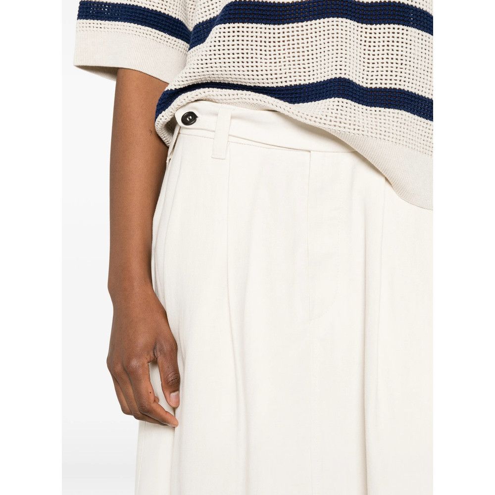 Brunello Cucinelli Brunello Cucinelli NEUTRALS Skirts - A-Line Skirts Size 28" / US 6 / IT 42 - 5 Thumbnail