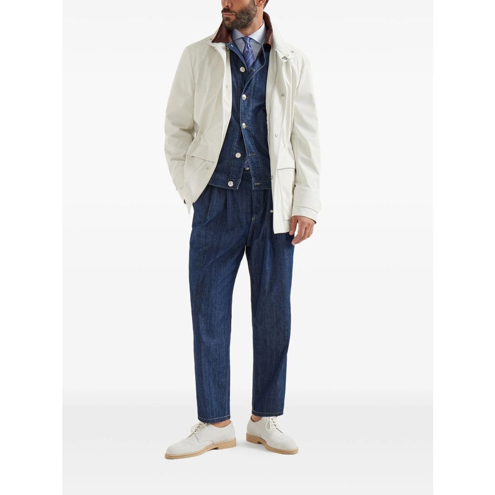 Brunello Cucinelli Brunello Cucinelli BLUE Jackets - Denim Jackets Size US XL / EU 56 / 4 - 5 Thumbnail