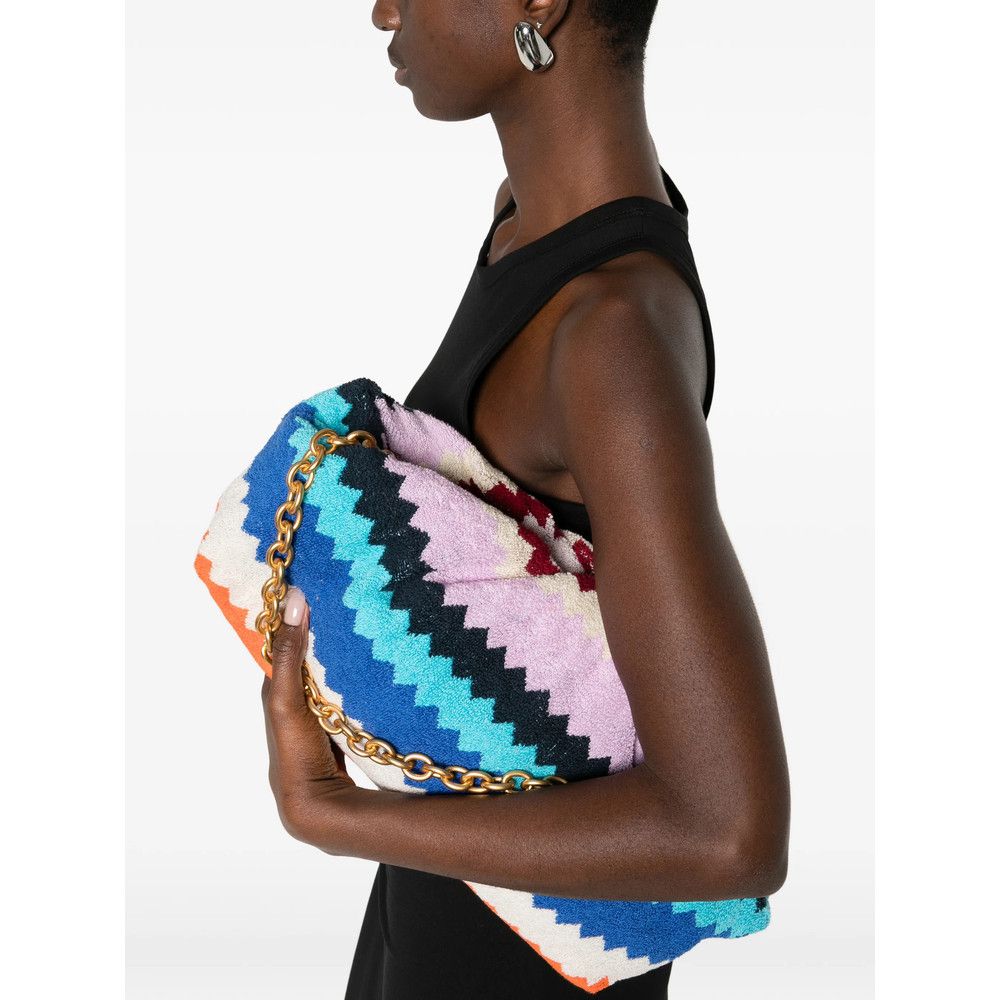 Missoni Missoni BLUE Clutch Bags Size ONE SIZE - 3 Thumbnail