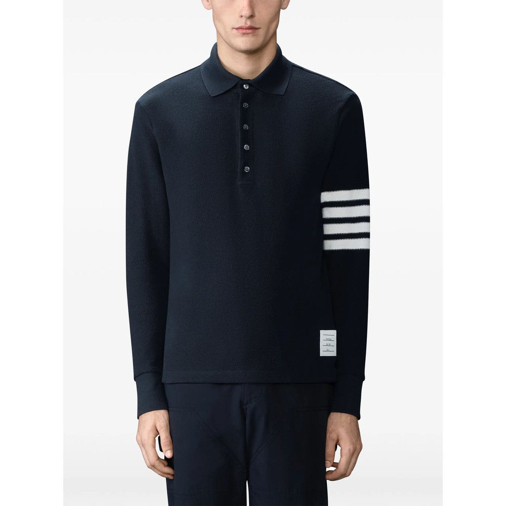 Thom Browne Thom Browne BLUE Polo Shirts Size US XL / EU 56 / 4 - 5 Thumbnail