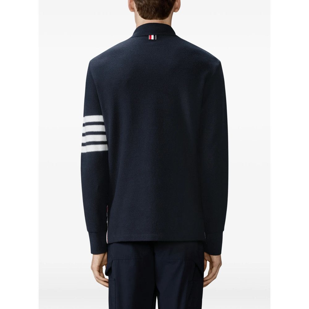 Thom Browne Thom Browne BLUE Polo Shirts Size US XXL / EU 58 / 5 - 3 Thumbnail