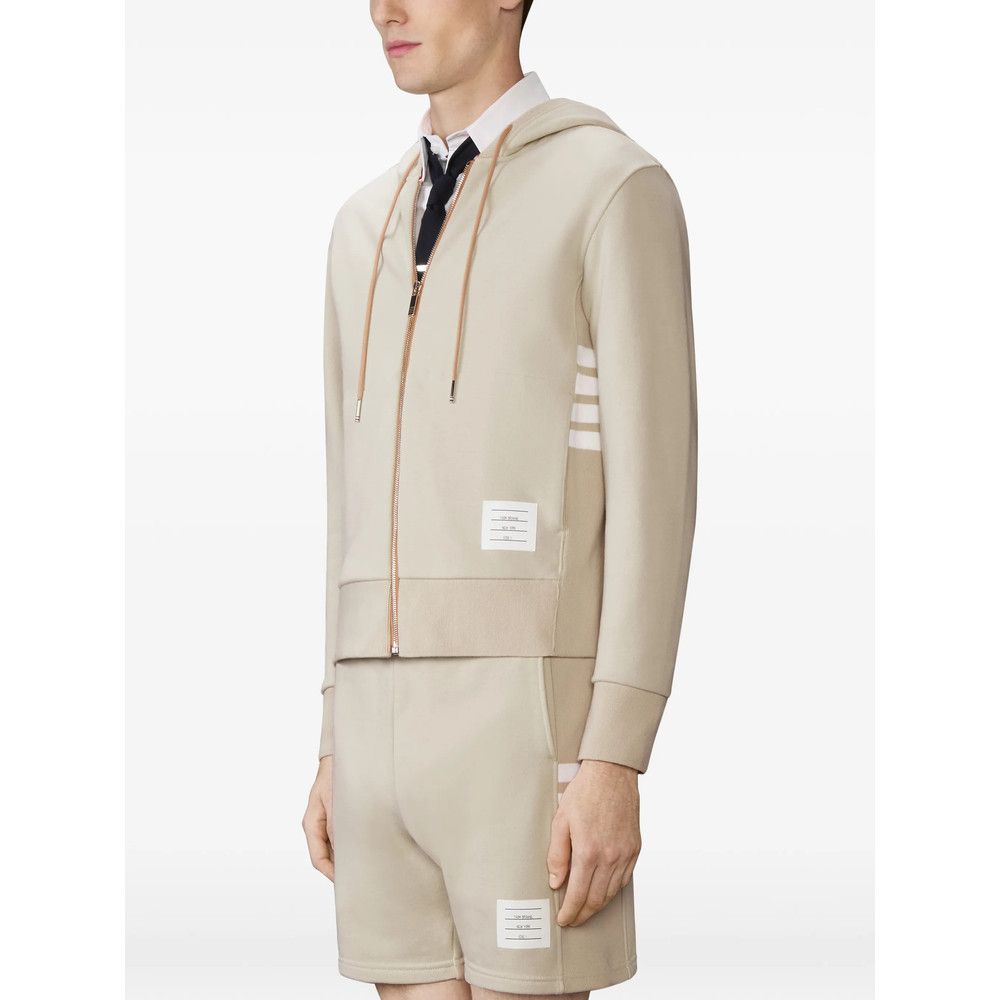 Thom Browne Thom Browne NEUTRALS Sweaters & Knitwear - Hoodies Size US S / EU 44-46 / 1 - 4 Thumbnail