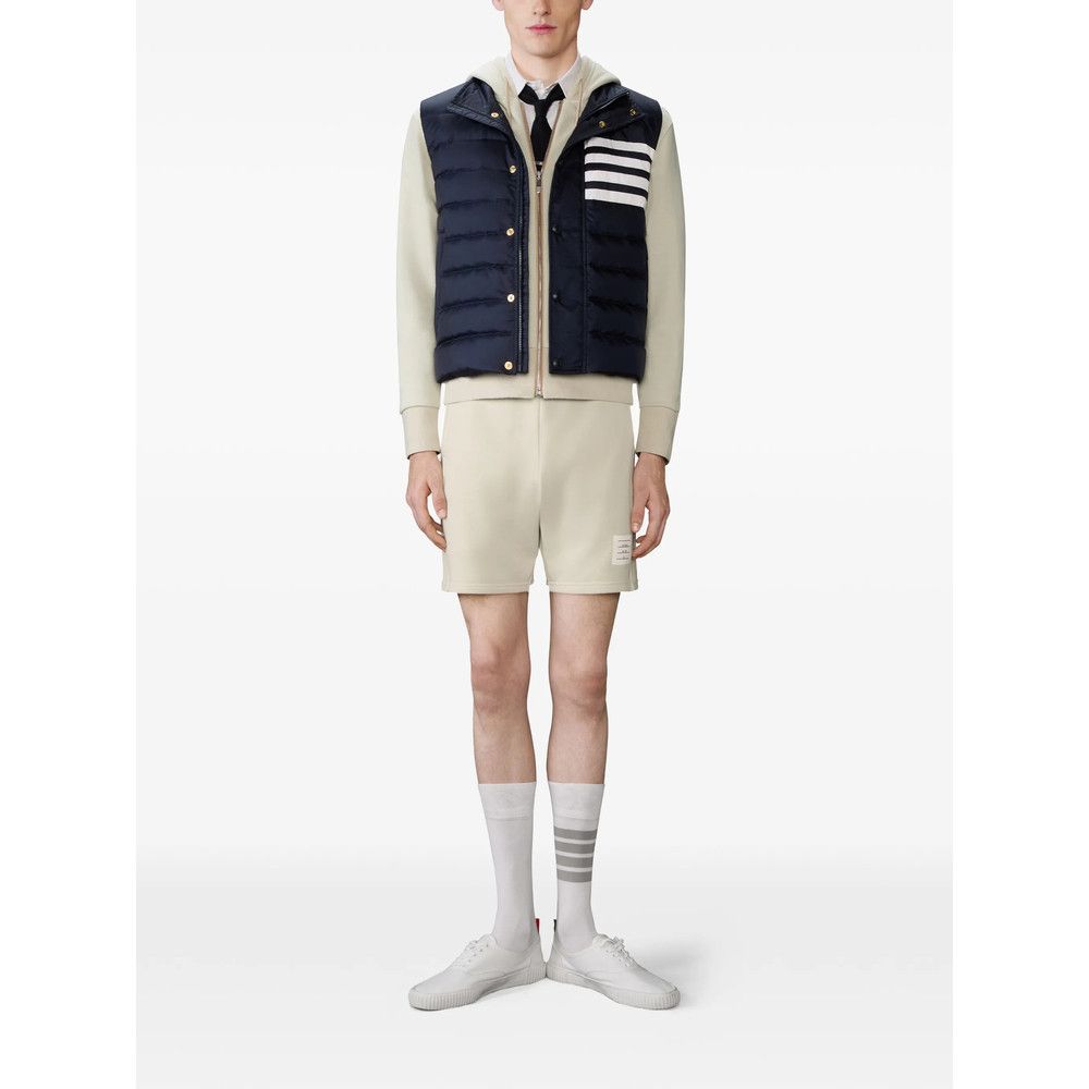 Thom Browne Thom Browne NEUTRALS Sweaters & Knitwear - Hoodies Size US L / EU 52-54 / 3 - 3 Thumbnail