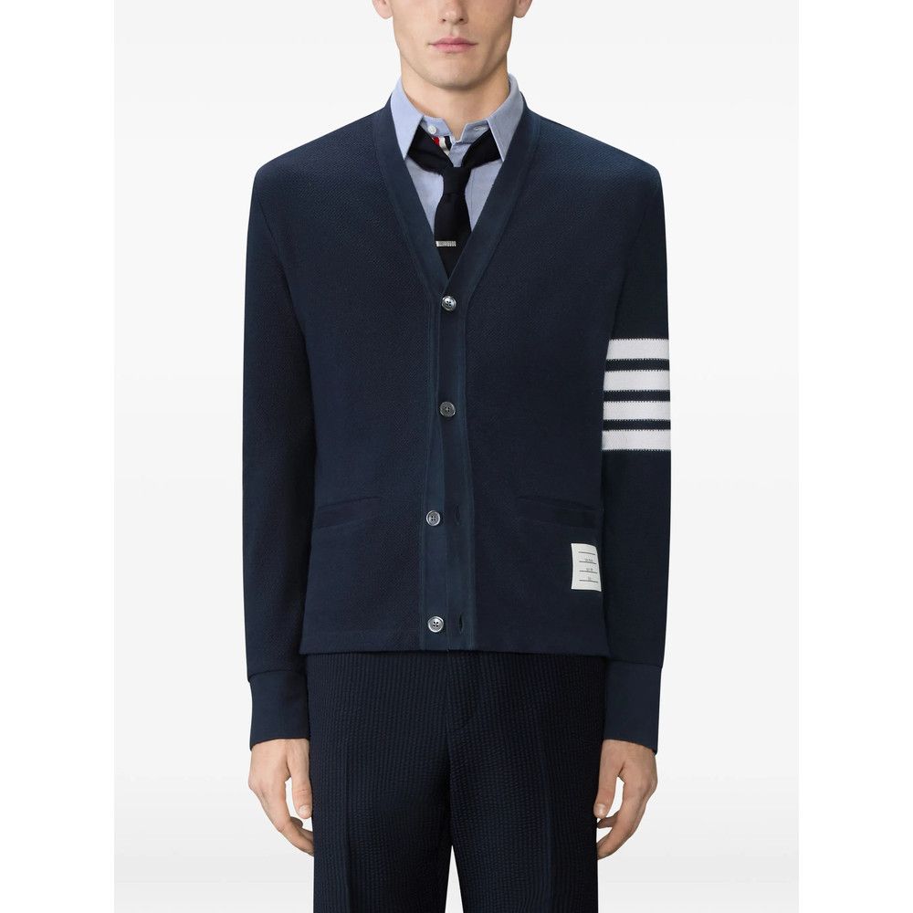 Thom Browne Thom Browne BLUE Sweaters & Knitwear - Cardigans Size US L / EU 52-54 / 3 - 2 Thumbnail