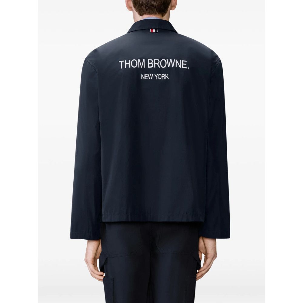 Thom Browne Thom Browne BLUE Jackets - Lightweight Jackets Size US S / EU 44-46 / 1 - 5 Thumbnail
