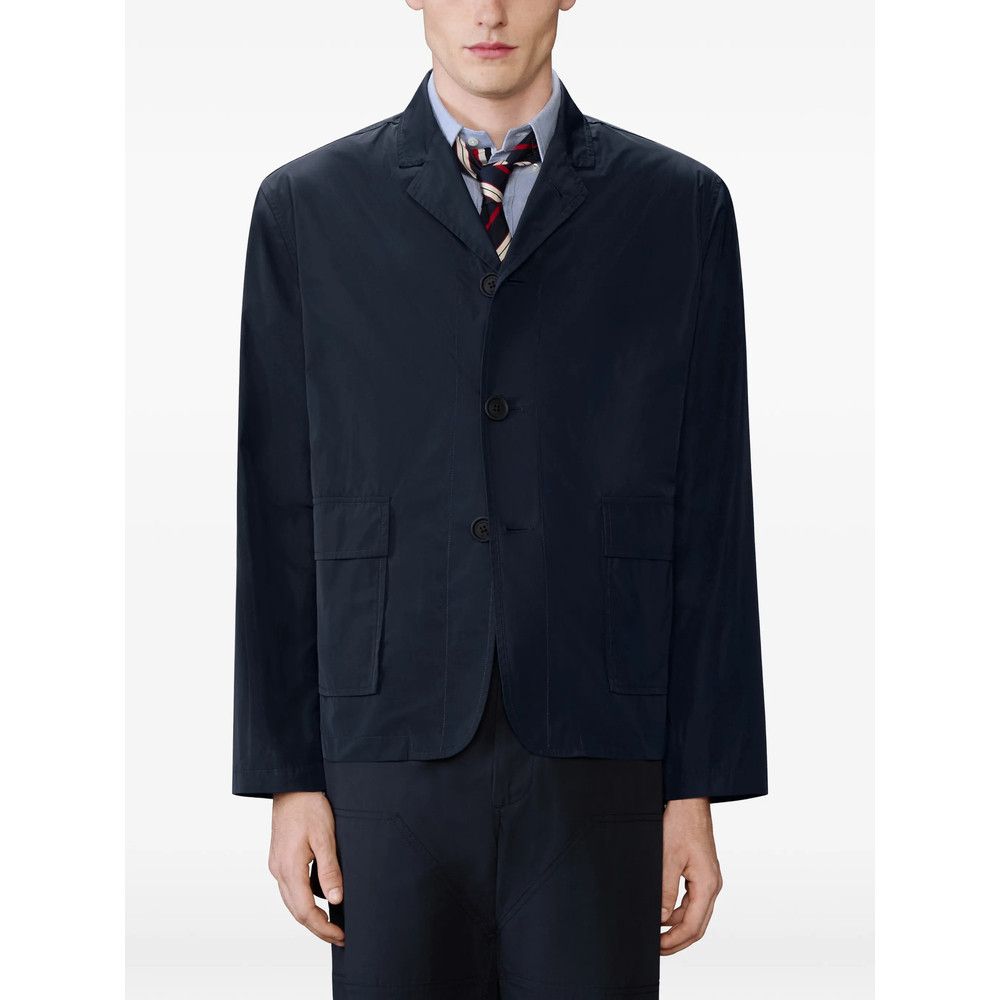 Thom Browne Thom Browne BLUE Jackets - Lightweight Jackets Size US L / EU 52-54 / 3 - 3 Thumbnail