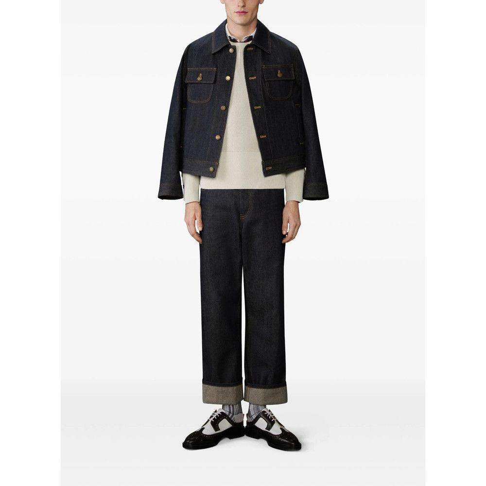 Thom Browne Thom Browne NEUTRALS Sweaters & Knitwear - Jumpers Size US L / EU 52-54 / 3 - 4 Thumbnail