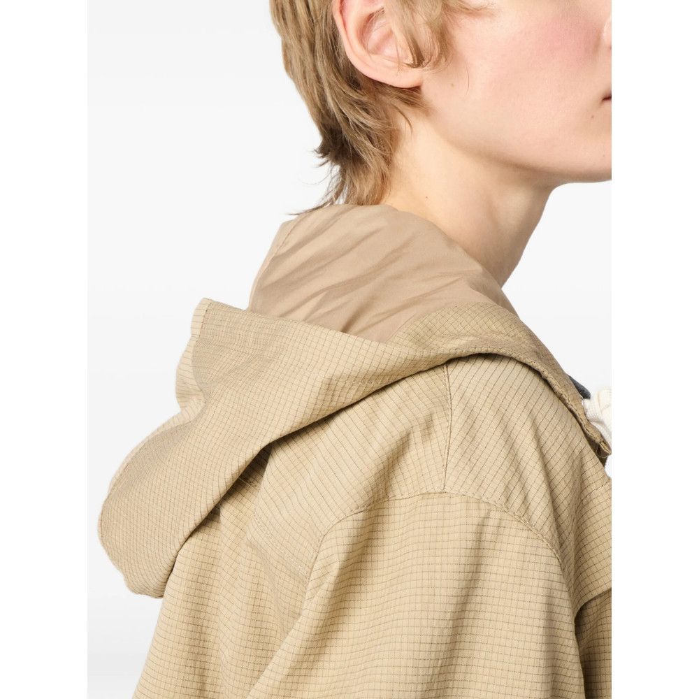 Miu Miu Miu Miu NEUTRALS Jackets - Oversized Jackets Size M / US 6-8 / IT 42-44 - 2 Thumbnail
