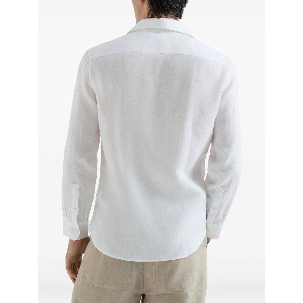 Brunello Cucinelli Brunello Cucinelli WHITE Shirts Size US S / EU 44-46 / 1 - 5 Thumbnail