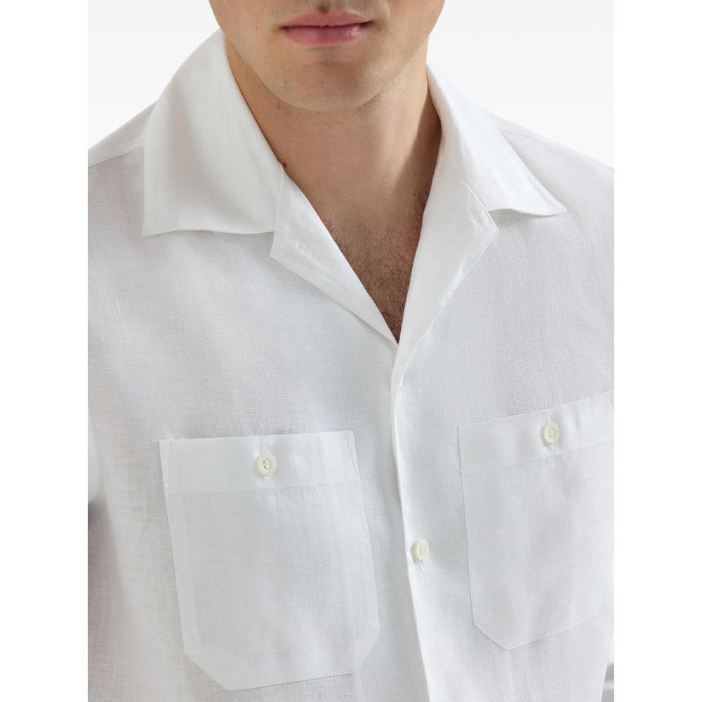 Brunello Cucinelli Brunello Cucinelli WHITE Shirts Size US S / EU 44-46 / 1 - 2 Thumbnail