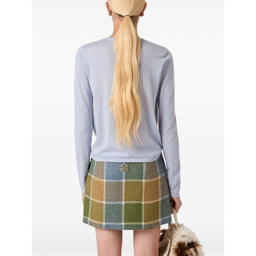 Miu Miu Miu Miu BLUE Tops - T-shirts & Jerseys Size S / US 4 / IT 40 - 5 Thumbnail
