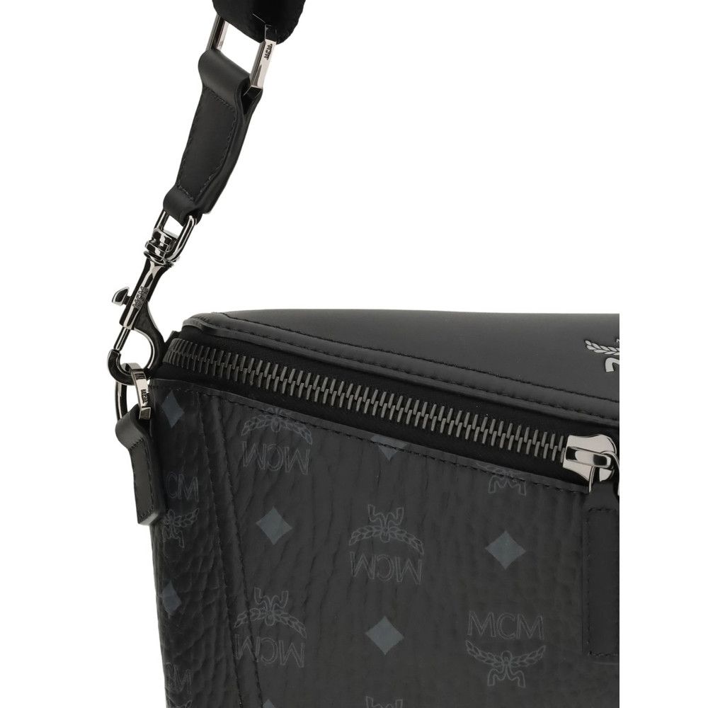 MCM Mcm BLACK Messenger Bags Size ONE SIZE - 3 Thumbnail