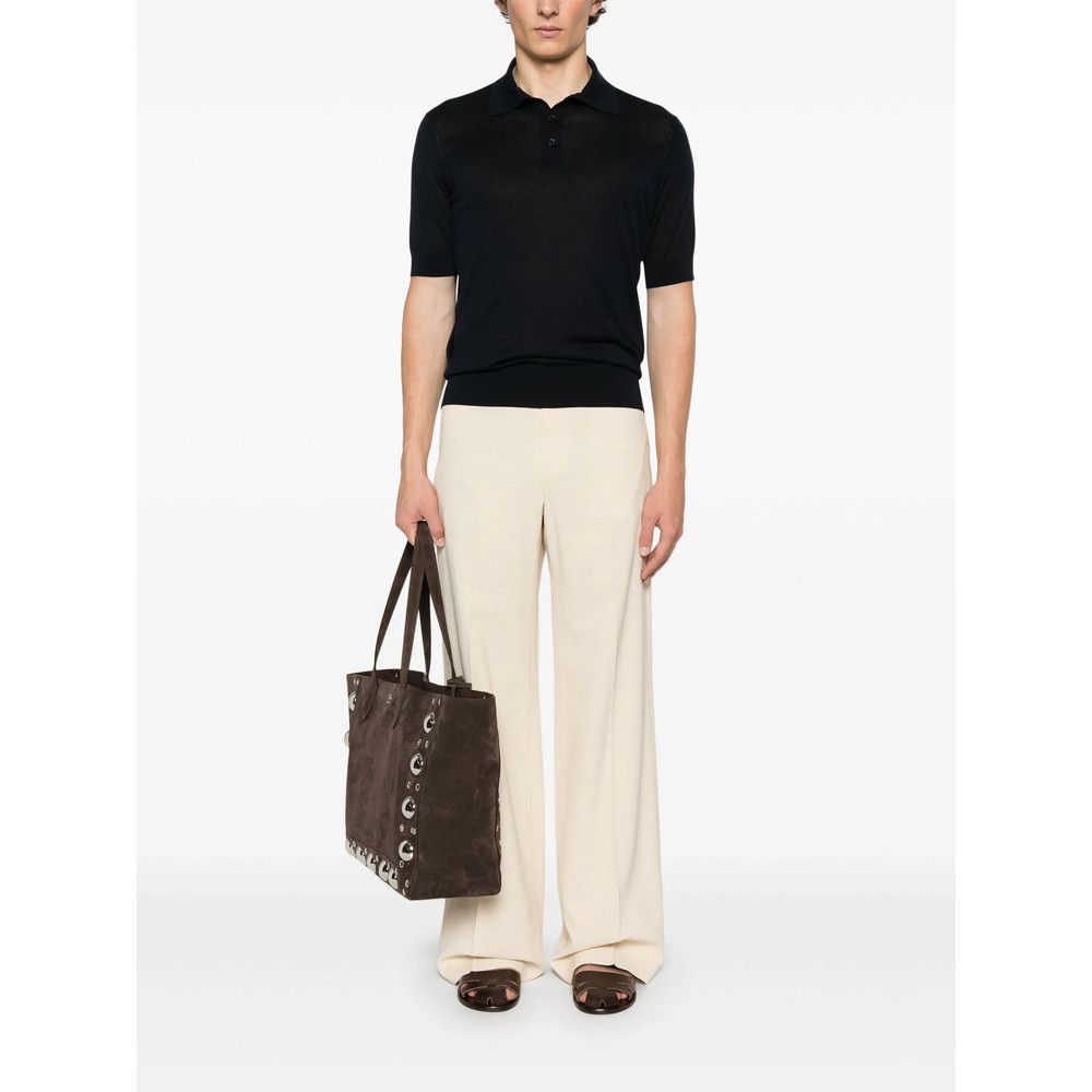 Brunello Cucinelli Brunello Cucinelli BLUE Polo Shirts Size US XL / EU 56 / 4 - 4 Thumbnail
