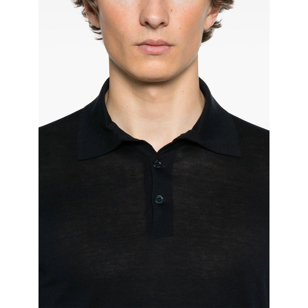 Brunello Cucinelli Brunello Cucinelli BLUE Polo Shirts Size US XL / EU 56 / 4 - 2 Thumbnail