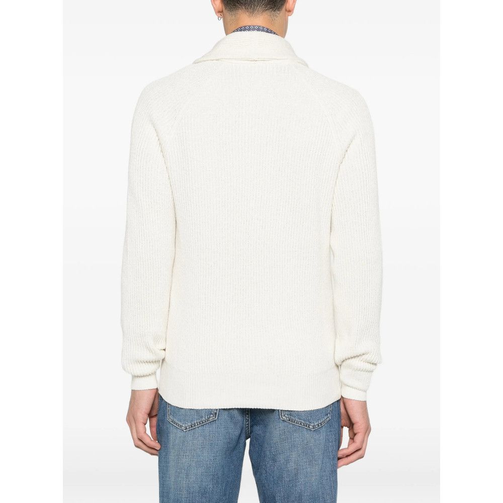 Brunello Cucinelli Brunello Cucinelli NEUTRALS Sweaters & Knitwear - Cardigans Size US L / EU 52-54 / 3 - 3 Thumbnail