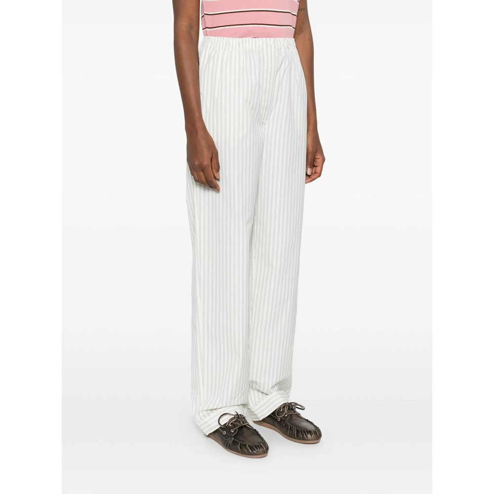 Miu Miu Miu Miu NEUTRALS Trousers - Straight Trousers Size 26" / US 2 / IT 38 - 4 Thumbnail