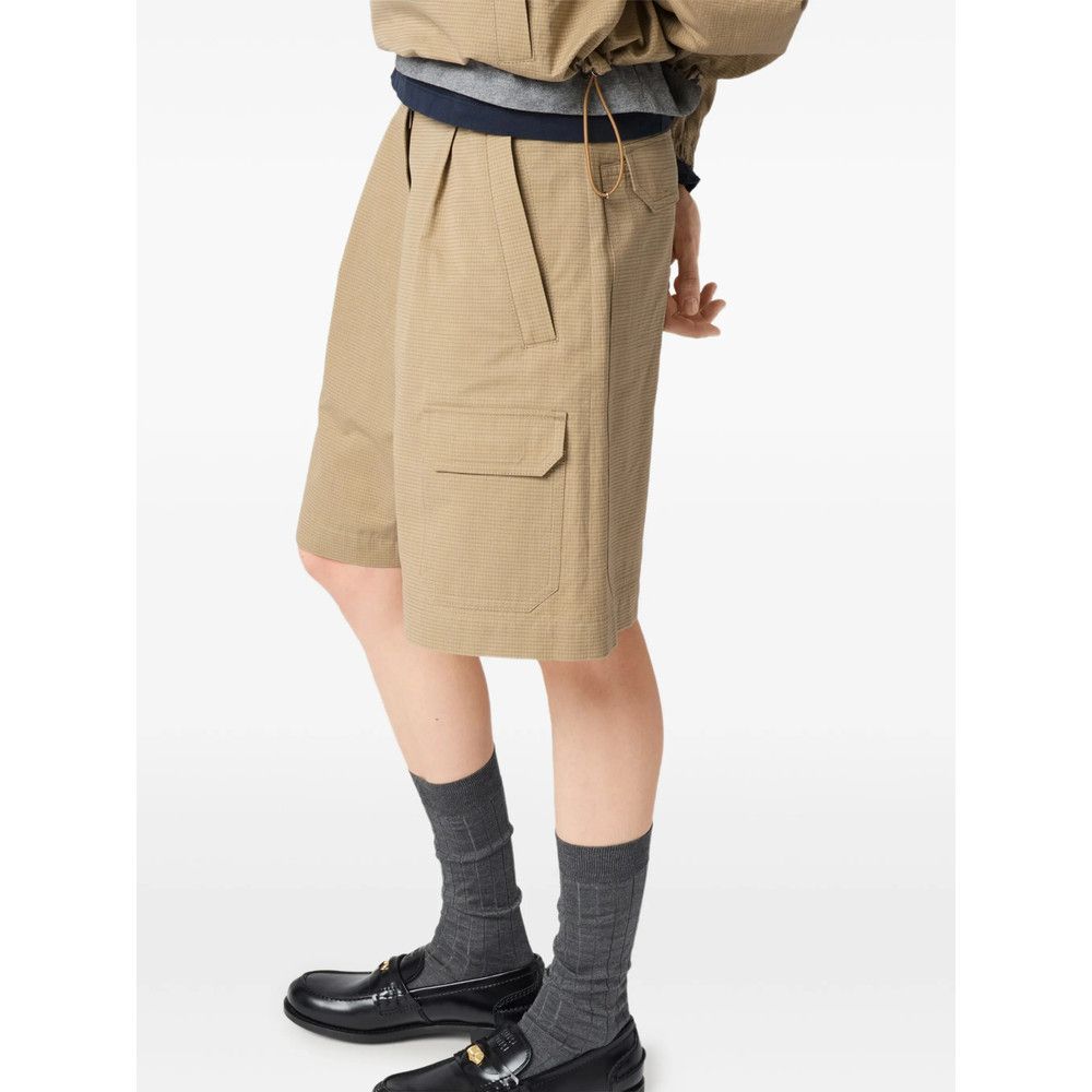 Miu Miu Miu Miu NEUTRALS Shorts - Tailored Shorts Size 30" / US 8 / IT 44 - 5 Thumbnail
