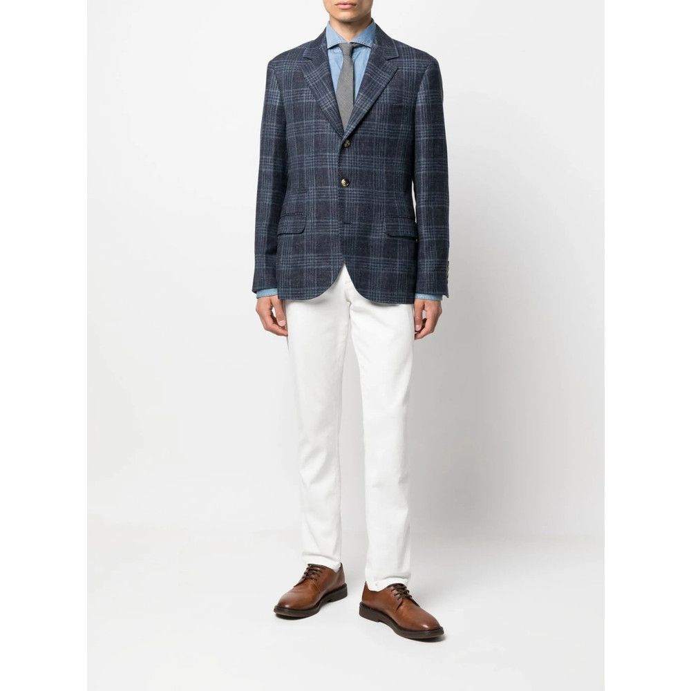 Brunello Cucinelli Brunello Cucinelli BLUE Shirts Size US S / EU 44-46 / 1 - 2 Thumbnail