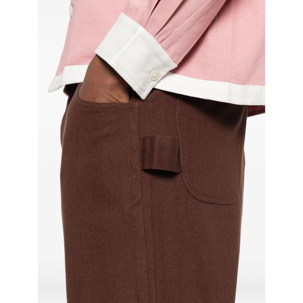 Bode Bode BROWN Trousers - Regular & Straight-Leg Trousers Size US 34 / EU 50 - 2 Thumbnail
