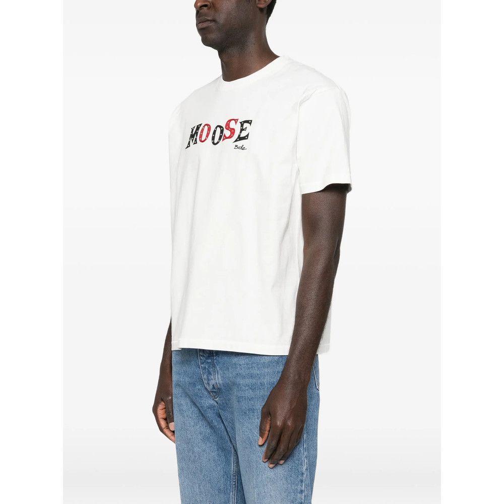 Bode Bode WHITE T-Shirts & Vests - T-Shirts Size US L / EU 52-54 / 3 - 4 Thumbnail