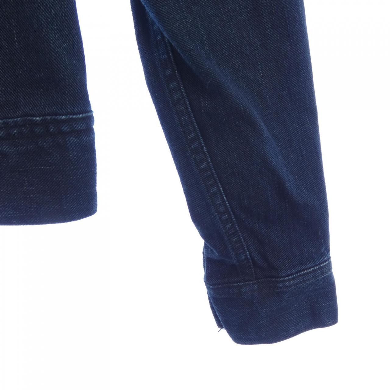 Other Other 45 RPM Denim Jacket Textile Outerwear DUTY FREE for USA Size ONE SIZE - 6 Thumbnail