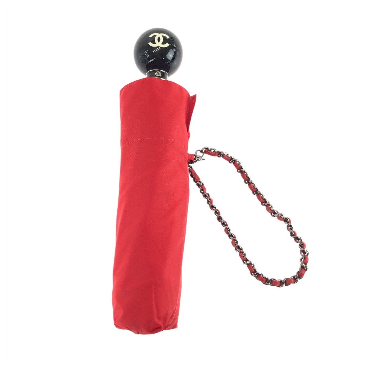 Chanel Chanel CHANEL Matelasse Folding Umbrella Textile Other DUTY FREE for USA Size ONE SIZE - 10 Thumbnail
