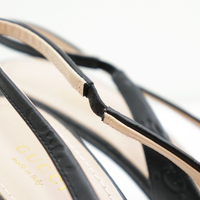 Gucci Gucci Gucci GG Supreme Monogram Embossed Horsebit Leather Pumps Leather Shoes DUTY FREE for USA Size ONE SIZE - 7 Thumbnail