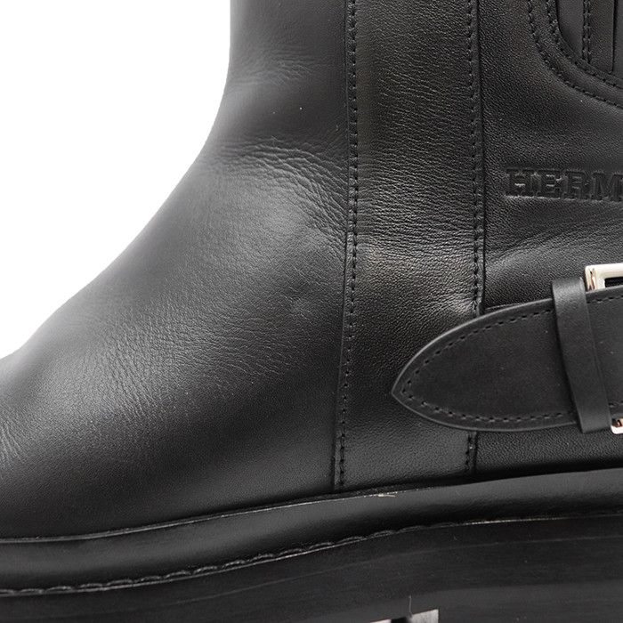 Hermes Hermes Hermès Jamie Leather Platform Boots Leather Shoes DUTY FREE for USA Size ONE SIZE - 5 Thumbnail