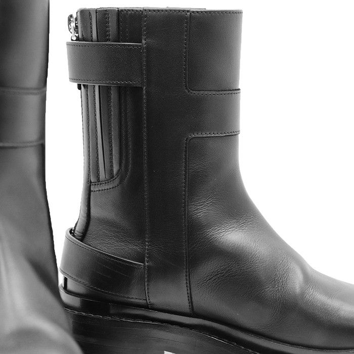 Hermes Hermes Hermès Jamie Leather Platform Boots Leather Shoes DUTY FREE for USA Size ONE SIZE - 13 Thumbnail