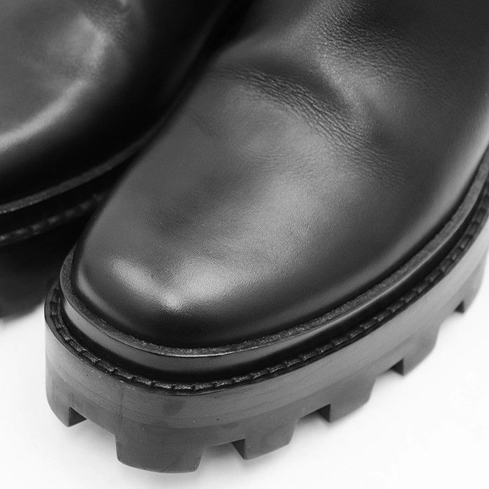 Hermes Hermes Hermès Jamie Leather Platform Boots Leather Shoes DUTY FREE for USA Size ONE SIZE - 2 Thumbnail