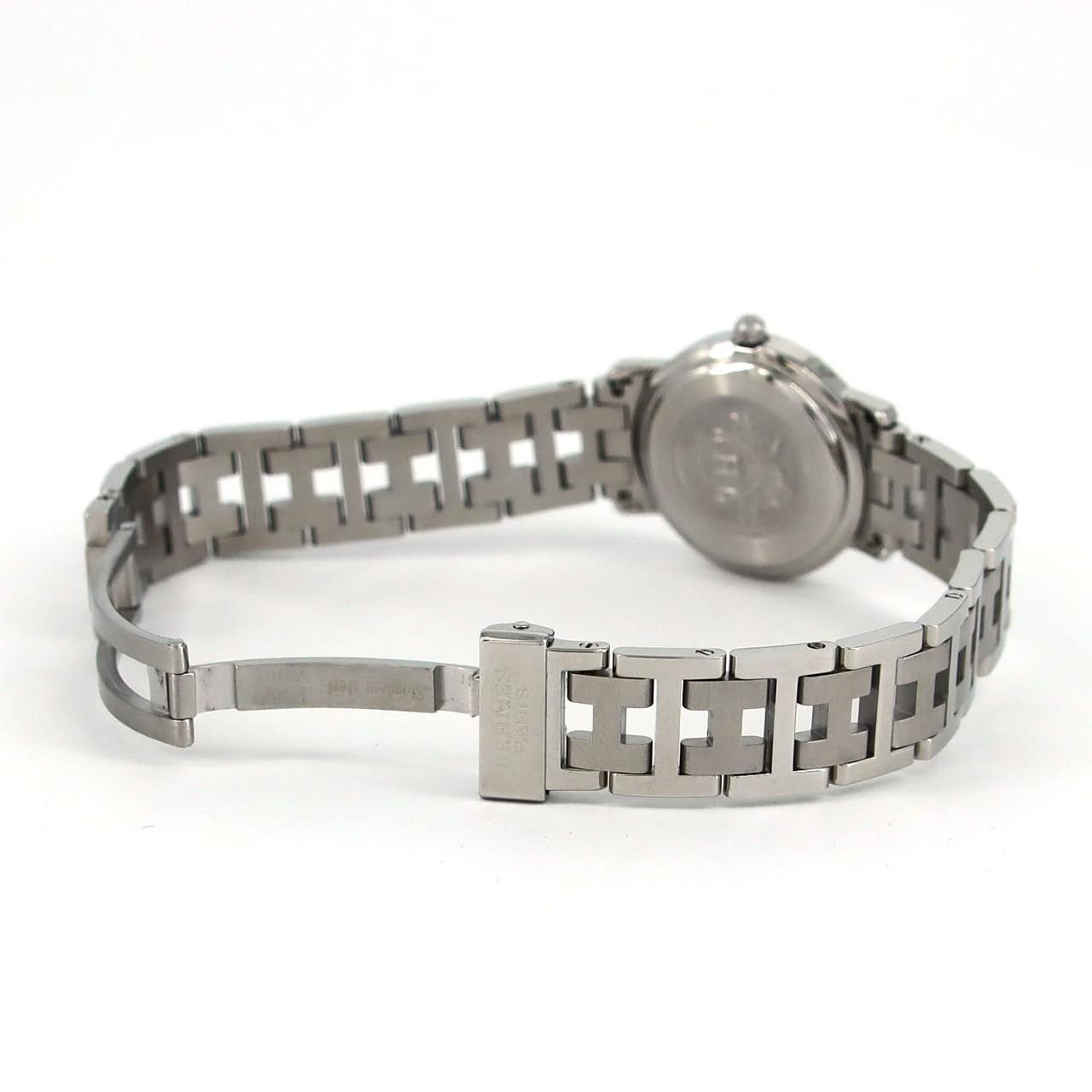 Hermes Hermes Hermès Clipper CL4.210 Stainless Steel Metal Quartz DUTY FREE for USA Size ONE SIZE - 7 Thumbnail