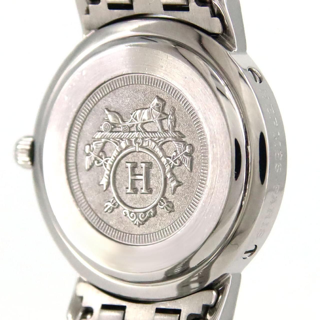Hermes Hermes Hermès Clipper CL4.210 Stainless Steel Metal Quartz DUTY FREE for USA Size ONE SIZE - 6 Thumbnail