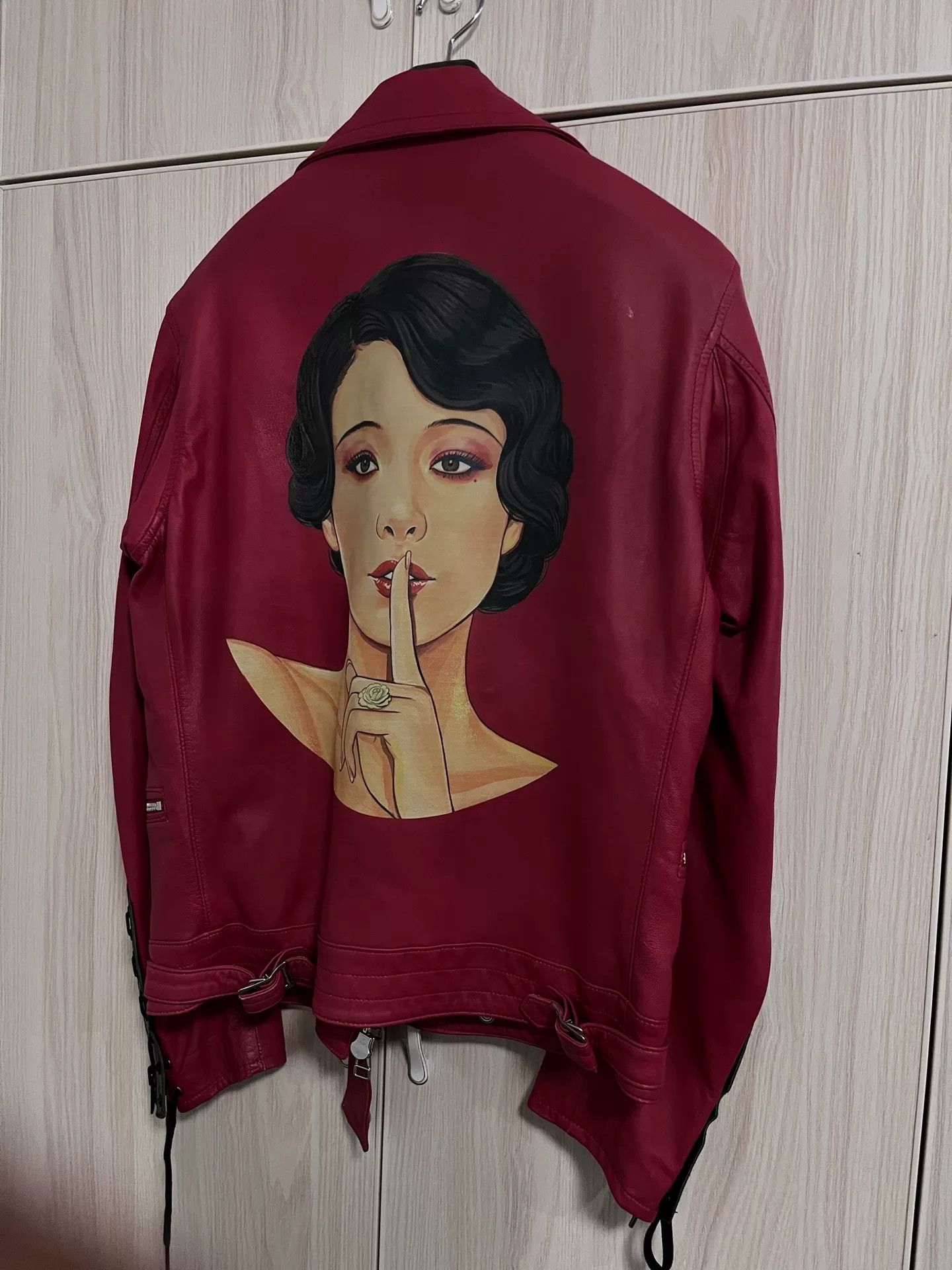 Yohji Yamamoto Yohji Yamamoto Velvet Coat with Graphic Design Size US M / EU 48-50 / 2 - 8 Thumbnail