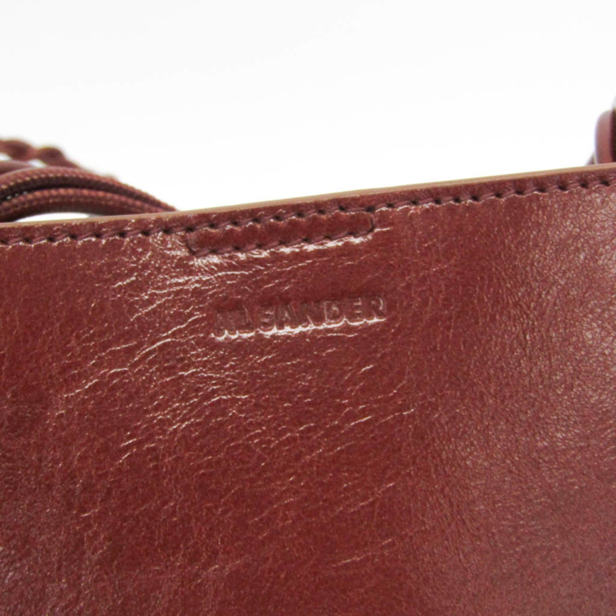 Jil Sander Jil Sander TANGLE SM JSMU853173 Women,Men Leather Pouch,Shoulder Bag Brown Size ONE SIZE - 9 Thumbnail