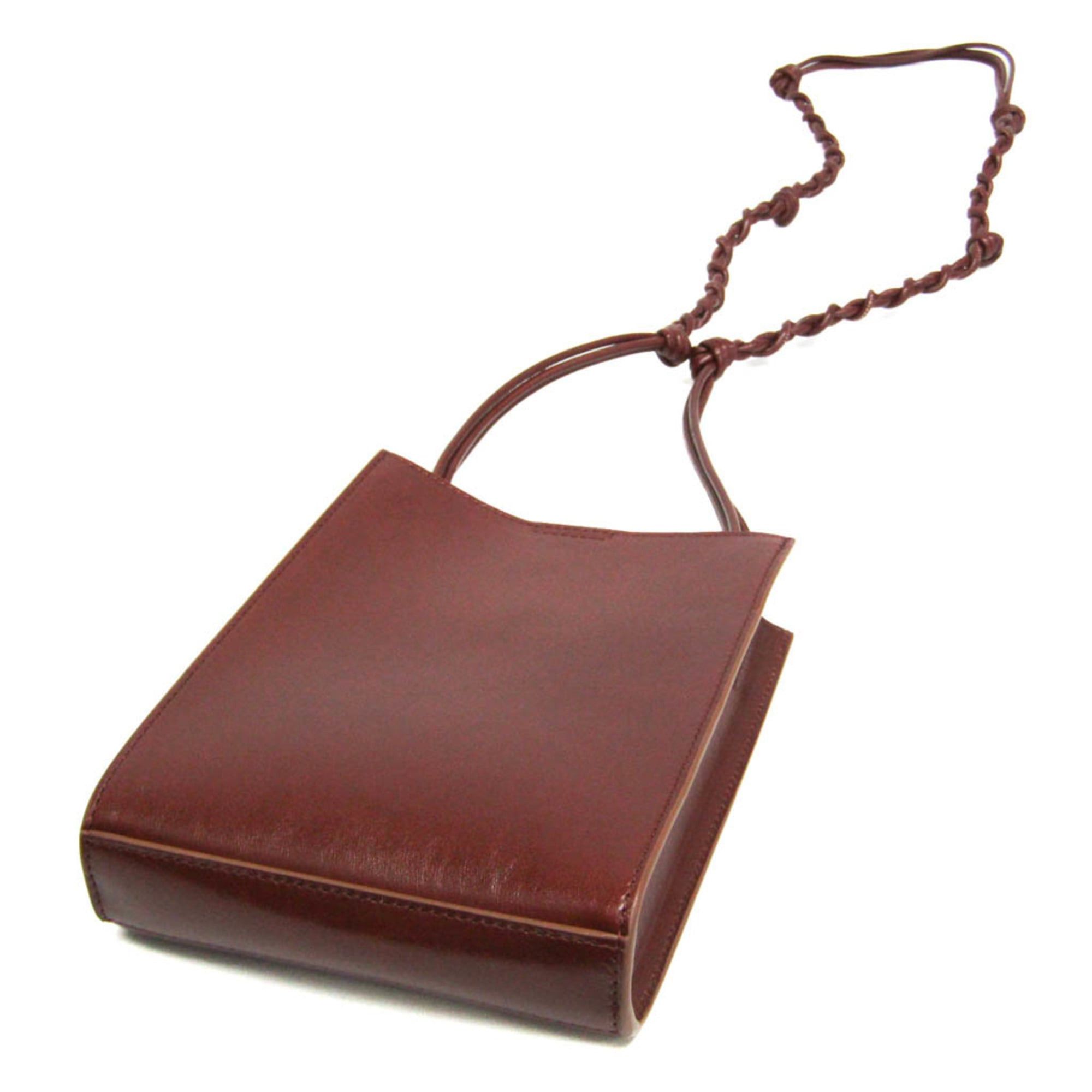 Jil Sander Jil Sander TANGLE SM JSMU853173 Women,Men Leather Pouch,Shoulder Bag Brown Size ONE SIZE - 3 Thumbnail