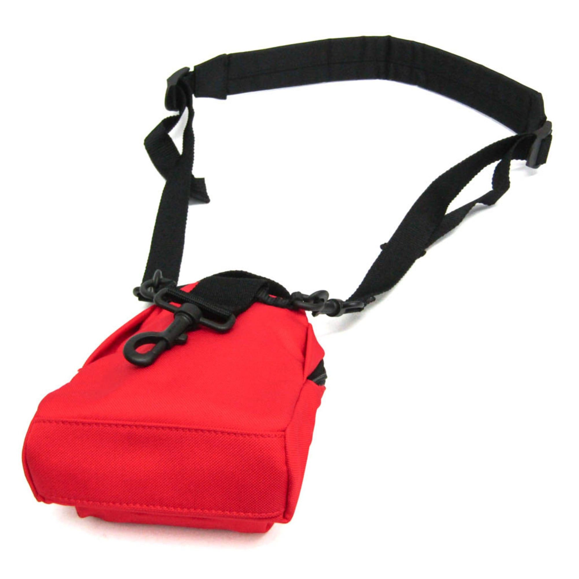 Balenciaga Balenciaga Explorer 656060 Women,Men Nylon Pouch,Shoulder Bag Black,Red Color Size ONE SIZE - 2 Thumbnail