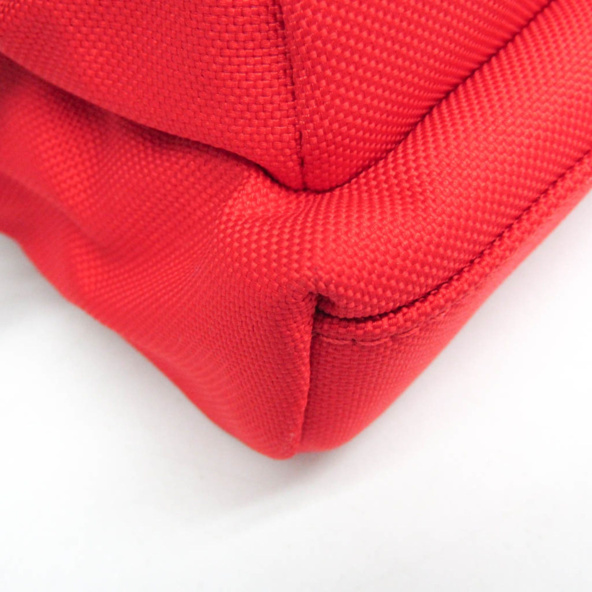 Balenciaga Balenciaga Explorer 656060 Women,Men Nylon Pouch,Shoulder Bag Black,Red Color Size ONE SIZE - 5 Thumbnail