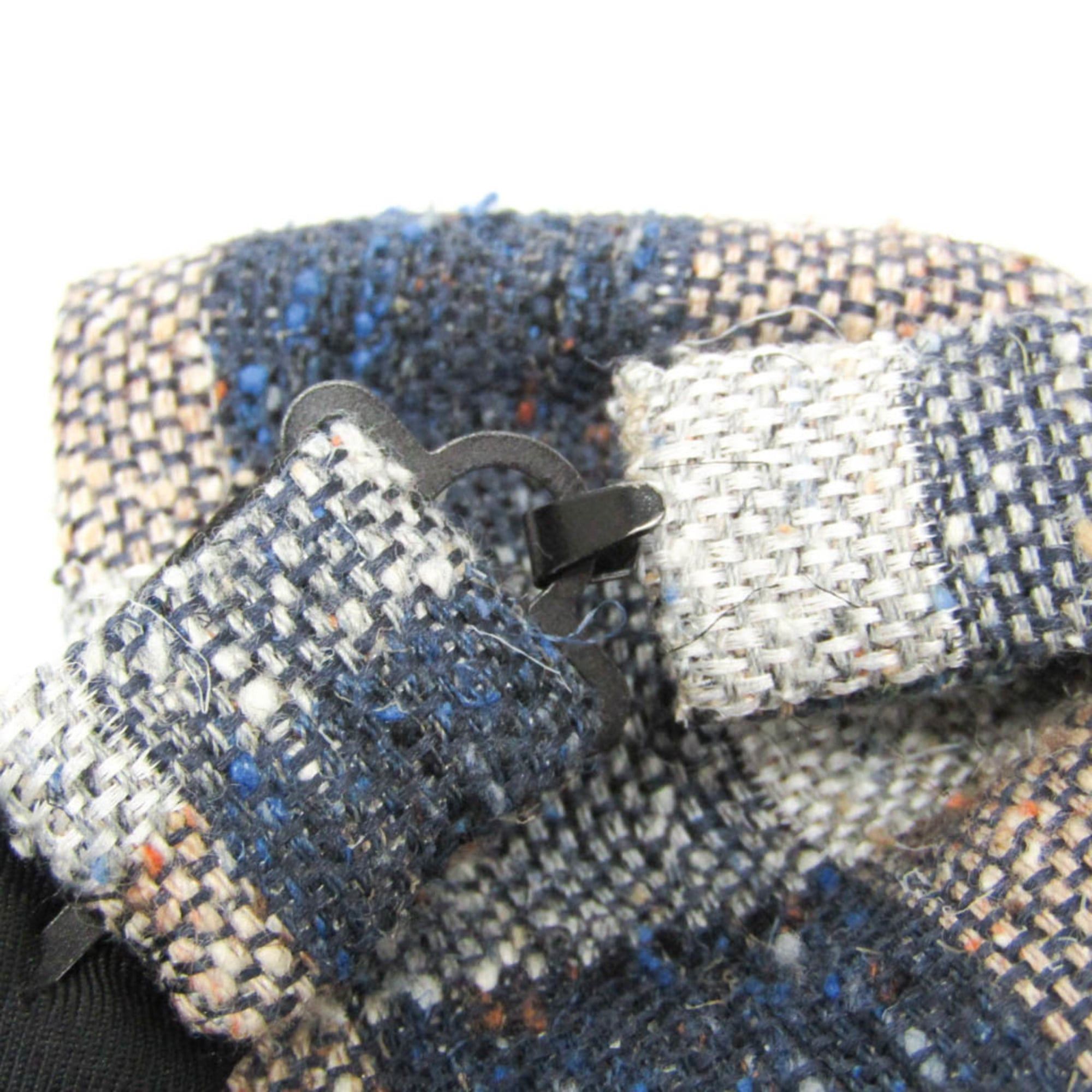 Gucci Gucci Boy Silk Cotton Wool Bow Tie Blue,Gray,Orange Size ONE SIZE - 4 Thumbnail