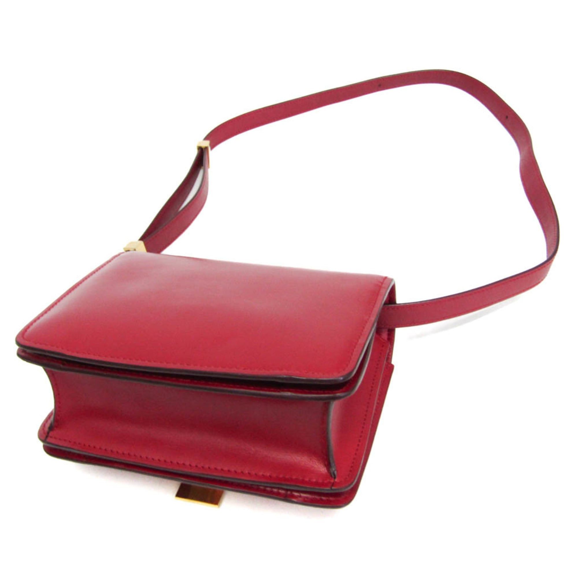 Celine Celine Classic Box Women's Leather Shoulder Bag Red Color Size ONE SIZE - 2 Thumbnail