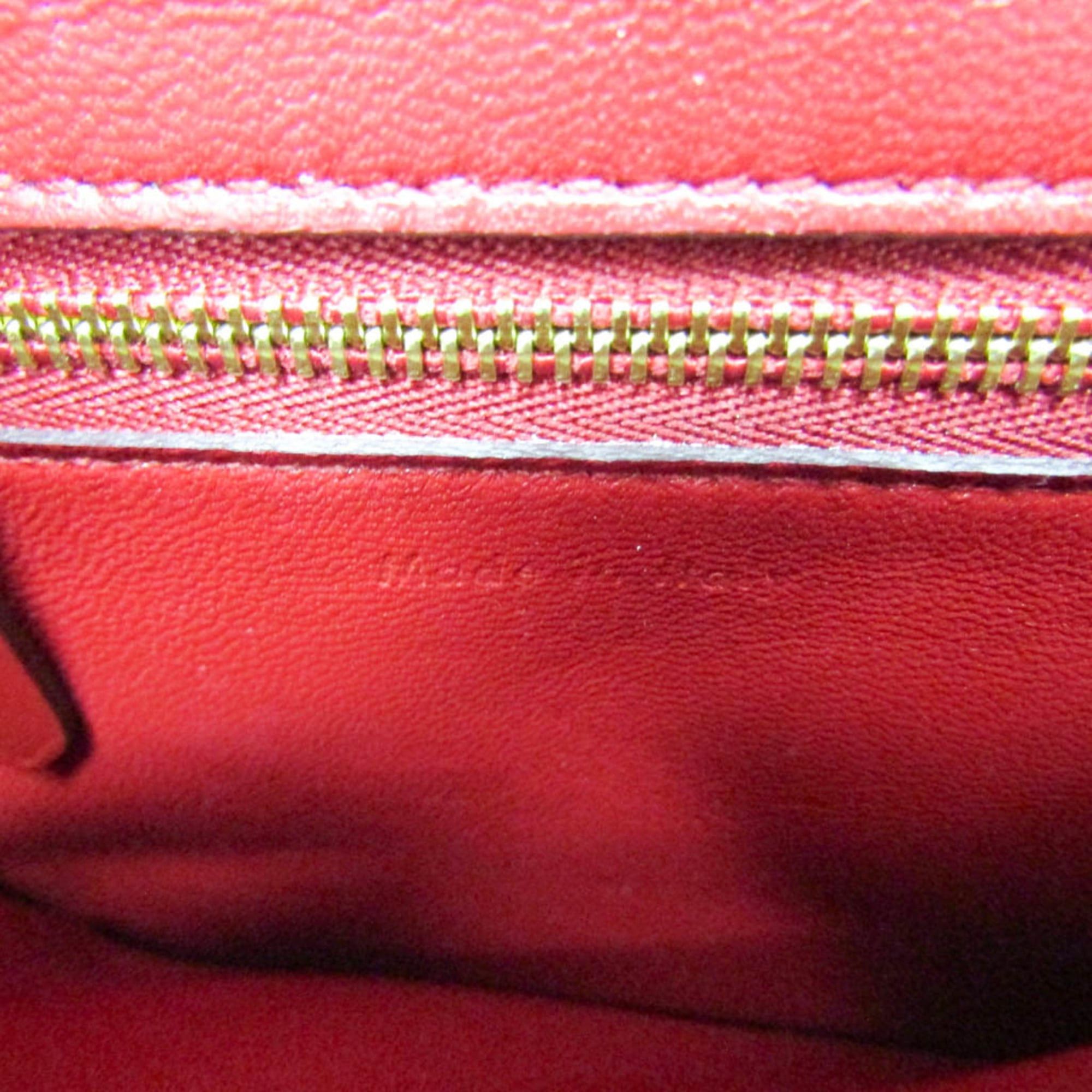 Celine Celine Classic Box Women's Leather Shoulder Bag Red Color Size ONE SIZE - 17 Thumbnail