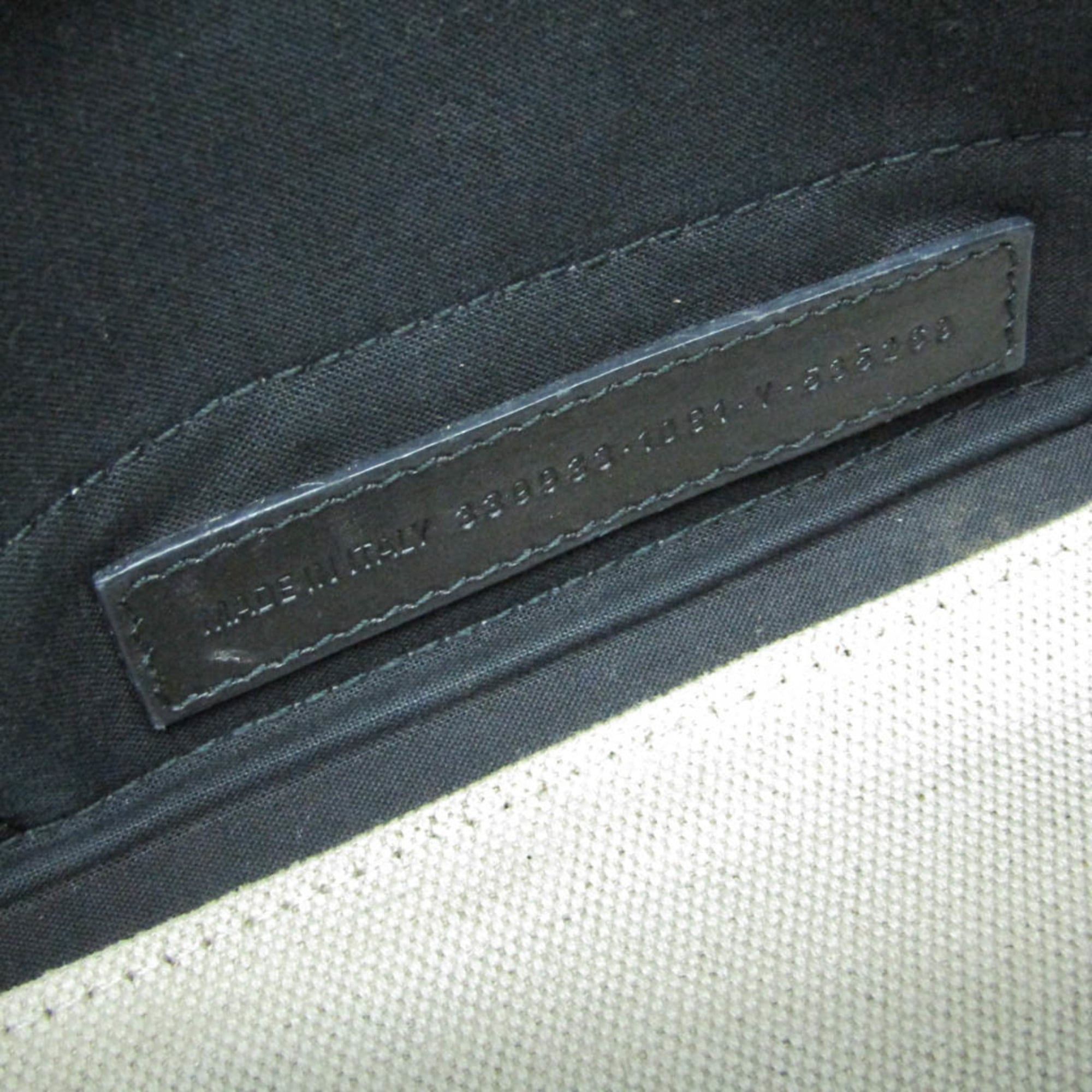Balenciaga Balenciaga Navy Cabas S 339933 Women's Canvas,Leather Handbag Black,Off-white Size ONE SIZE - 16 Thumbnail