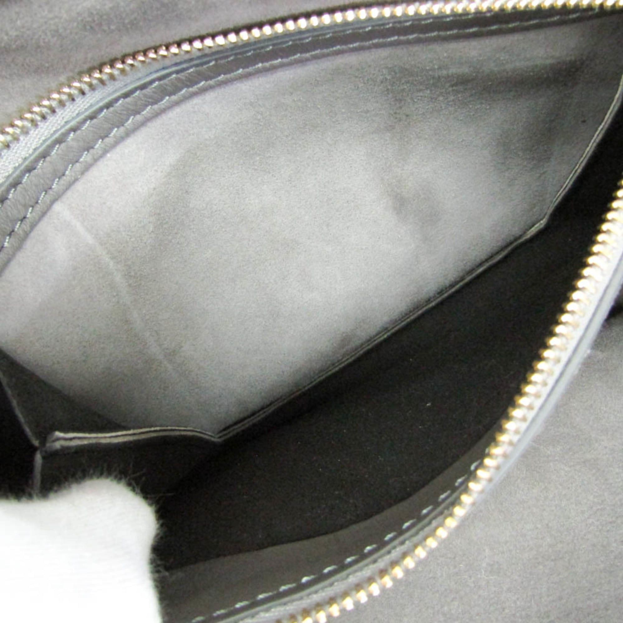 Max Mara Max Mara Teddy Bear Reversible Tote Bag Women's Leather,Wool Handbag,Shoulder Bag Gray Size ONE SIZE - 15 Thumbnail