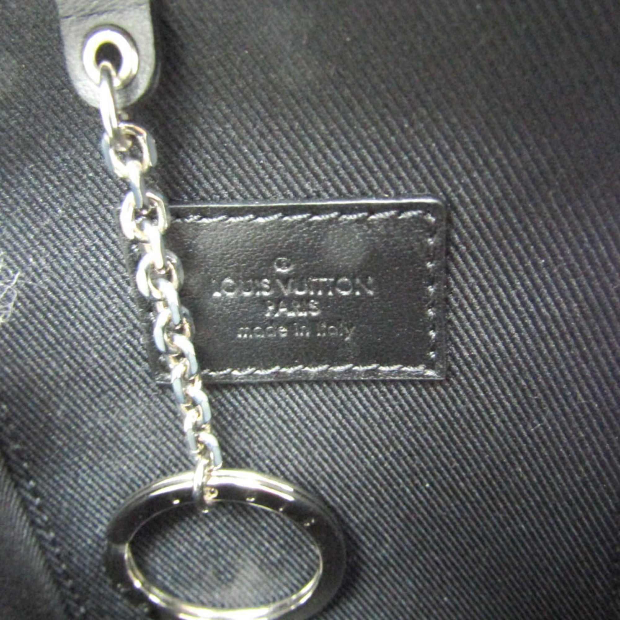 Louis Vuitton Louis Vuitton Leather Handbag Charm Silver,Black Pochette Soft Trunk Backpack M01392 Size ONE SIZE - 10 Thumbnail